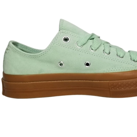 Converse  Suede Chuck 70 Oxfords Brand New Women's  9.5  Mid Green A10136C NWT - Picture 4 of 8